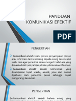 Panduan Komunikasi Efektif