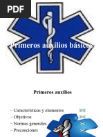 Primeros Auxilios