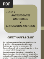 TEMA 1 Antecedentes Historicos y Legislacion Nal