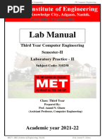 Final LP II Lab Manual 2022 Cloud Computing