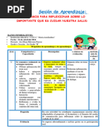 Com Dialogamos para Reflexionar Sobre Lo Importante Que Es Cuidar Nuestra Salud