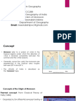 Mechanism of Monsoon - MA