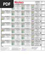 Recipe Planner - Max & Maxine Challenge Nutrition Template (November 2021)