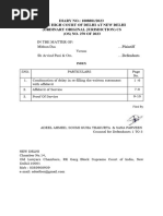 CONDONATION OF DELAY IN RE-FILLING REFILE. (1) - Removed