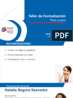 Taller Formalización 