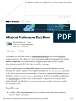 All About Preferences DataStore. in This Post, We Will Take A Look at - by Simona Milanović - Android Developers - Medium