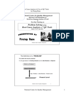 Problem Solving Using 7 QC Tools - TechNova Dt. 8th & 9th Jan 2014