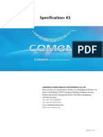 K1 COMEN Transport Monitor Specification V1.6 2023.2.2