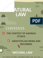 PEFVEd - NATURAL LAW. Aregadas