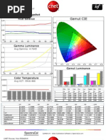 Vizio E3D420VX CNET Review Calibration Results