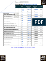 Planner For JEE Advanced 2024