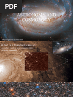 Astronomy and Cosmology Presentation