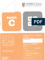 2011 Mathematics C & Answers