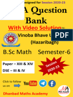 Vbu Sem-6 Dma Question Bank