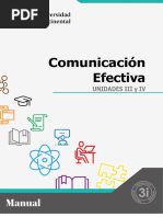 Manual de Comunicación Efectiva 2022 10 (Unidades 3 y 4)