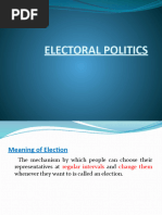 Electoral Politics Grade 9-1