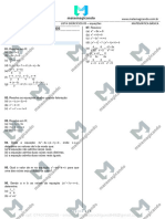 MB - Lista Exercícios 05 - Equações 2