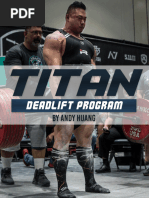 Titan Deadlift Program by Andy Huang