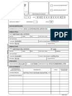 Personas Jurídicas: Datos de Identificación