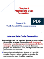 Chapter 6 ICG and Assignemnt 2 Compiler Design