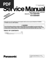 Servicemanual Panasonic kv-s5046h 5076h s1