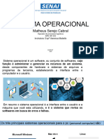 Sistema Operacional