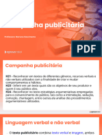 Aula 19 - AprovaLive - Campanhas Publicitárias - PPTX