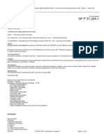 Norme Française Homologuéepar Décision Du Directeur Général de l'AFNOR Le 5 Août 1996 Pour Prendre Effet Le 5 Septembre 1996