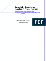 Textbook Ebook Administracion de Compras Y Abastecimientos P Fraser Johnson All Chapter PDF