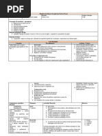 7 Planificación Diaria 5to Interrogativa Del Verbo To Be