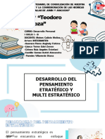 Desarrollo Del Pensmiento Estratégico y Multi Estratégico