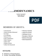 Thermodynamics Group A-1