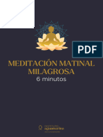 Meditacio N 6 Minutos - Instituto Aguamarina