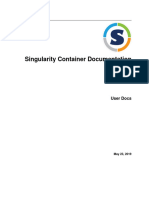 Singularity User Guide - v3.2