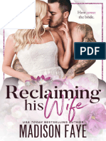 03 - Reclaiming His Wife - Madison Faye