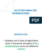 Le Système D'information (SI) Cours3