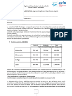 Reglement Financier 2022 2023