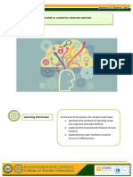 Unit Iii Lesson Iii Cognitive Oriented