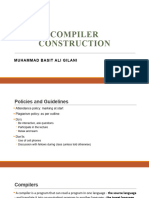 Compiler Construction