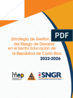 Estrategia Gestion Riesgo Desastre