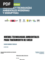 Tecnologias Ambientales Tratamiento Suelo (Ing. Oliver Ramirez)