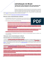 Industrialização Do Brasil - Detalhes de Cada Fase - Brasil Escola