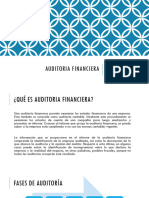 Auditoria Financiera