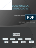 Unidad II El Origen Del Conocimiento