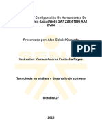 Instalación Y Configuración de Herramientas de Versiona Miento