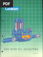 Gas Over Oil Actuators LEDEEN