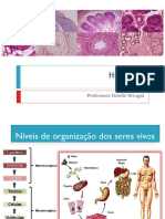 Intro A Histologia e Tecido Epitelial