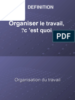 5-Organisation Du Travail