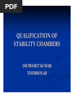 Qualification Stability Chamber