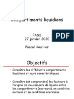 SMR - Cours 5 - Compartiments Liquidiens de L'organisme